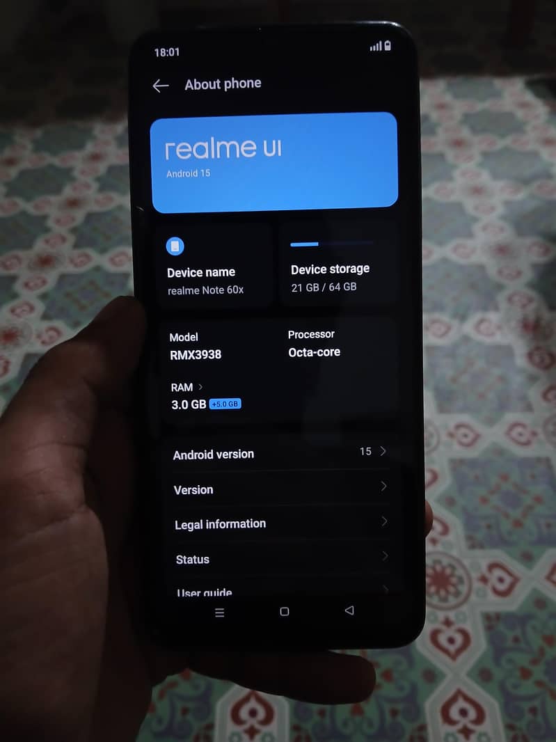 Realme Note 60x 3