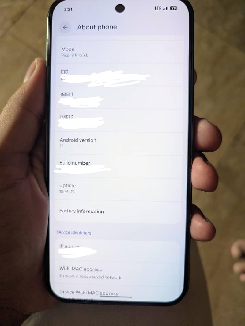 Google Pixel 9 Pro XL 9