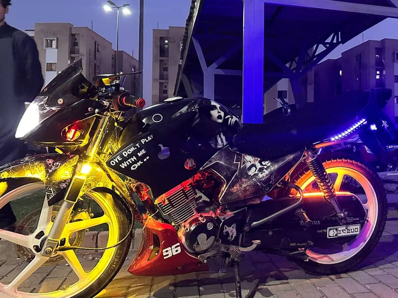 Ybr 125 modified 1