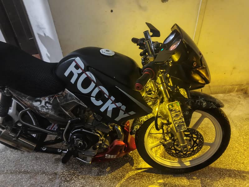 Ybr 125 modified 4