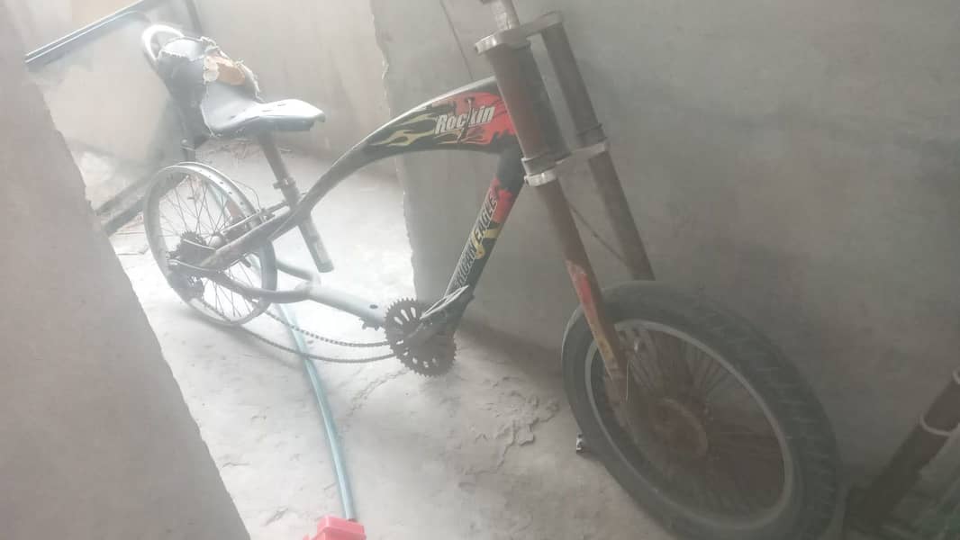 Ghost rider cycle frame 1