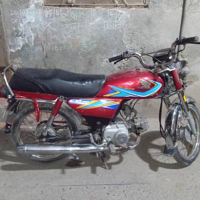 honda cd 70 urgent sell