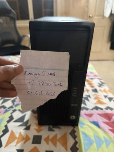 HP Z240 Xeon 1270 V6 GTX 1060 6gb