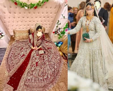Barat dress Walima Dress Walima Dress Bridal Lengha Barat Dress