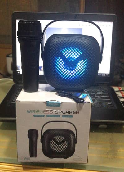 Wireless Speaker With  Mic