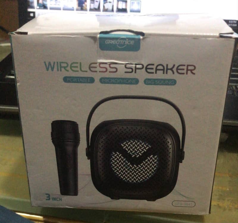 Wireless Speaker With  Mic 1