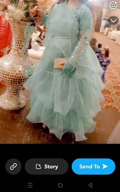 saree organza no used