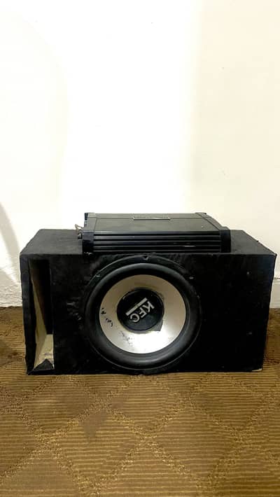 Original best quality Amplifier and Woofer