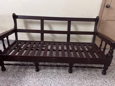 Wooden sofa set
