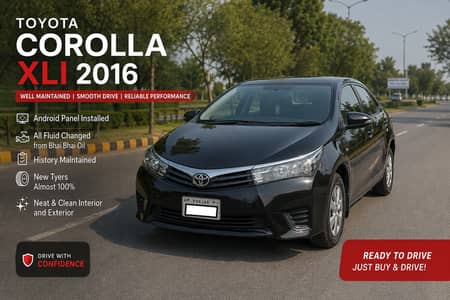 Toyota Corolla XLI 2016
