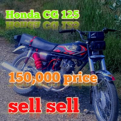 Honda CG 125 2022 model for sell