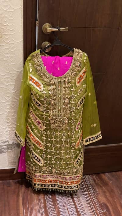 heavy shirt and sharara never worn