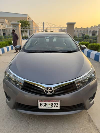 Corolla GLI new shape 2014