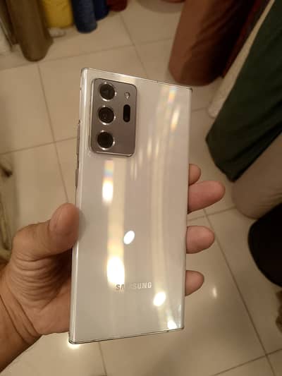 Samsung Mobile Note 20 Ultra Lush white 12gb 128Gb(Exchange possible)