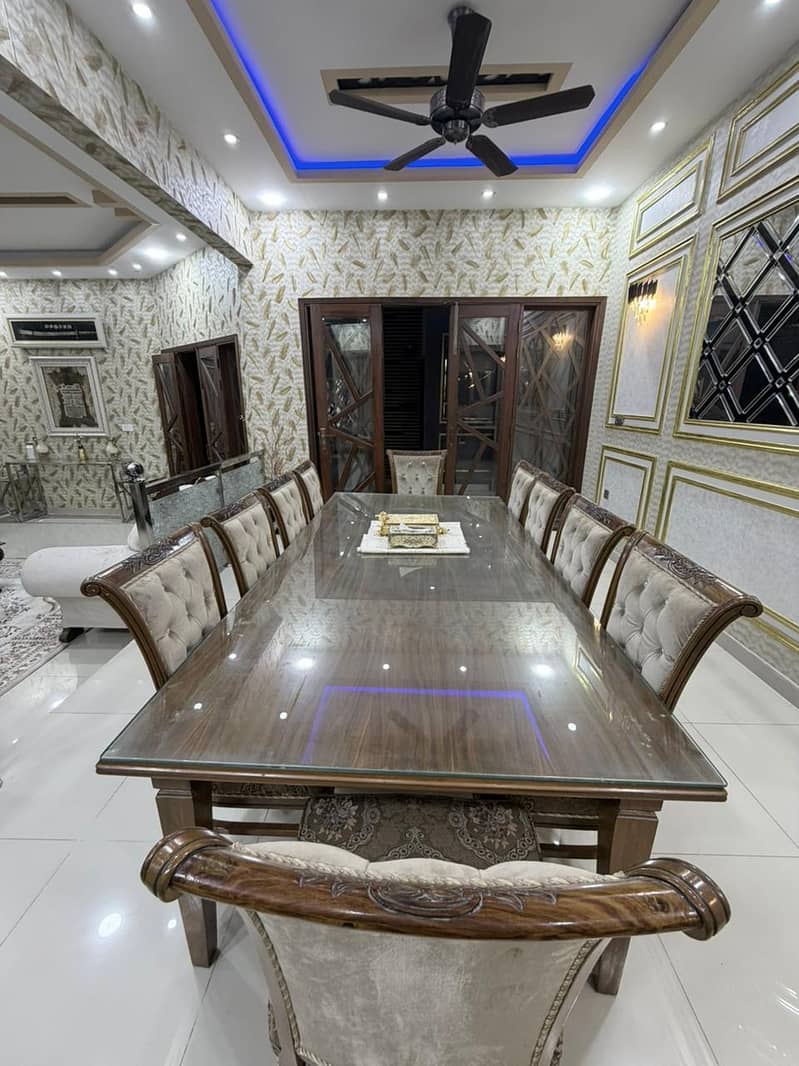 10 chairs Dining table 1