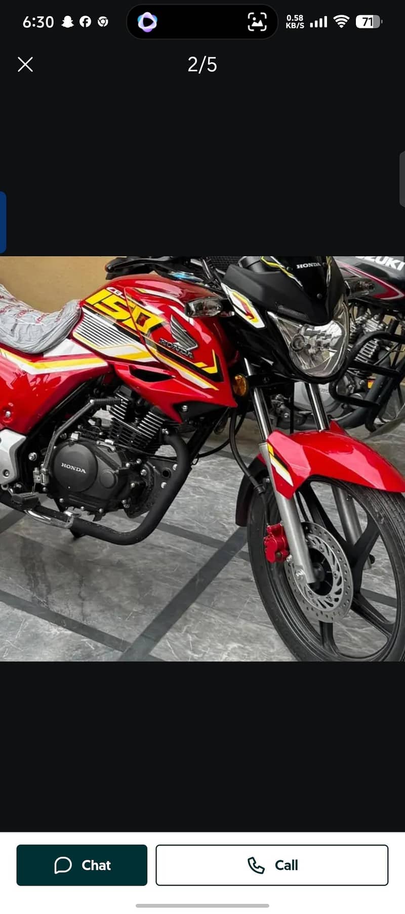 Honda CB150F 1