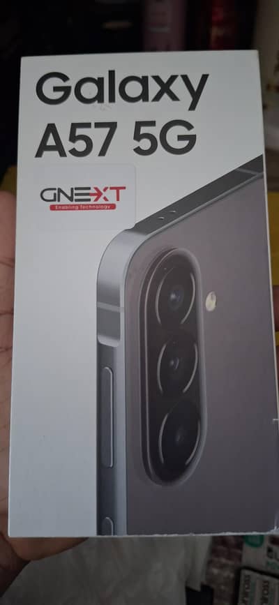Samsung Mobile A57  12 gb 256  open box