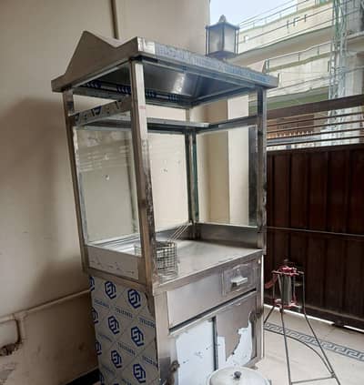 “Stainless Steel Food Cart / Fast Food Stall for Sale”