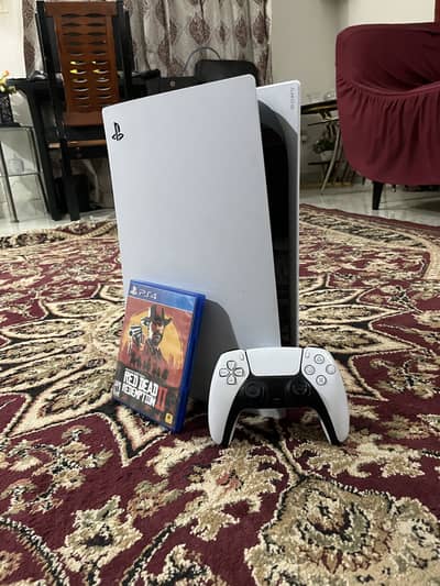 Playstation 5 DISC version WITH RDR2 for free