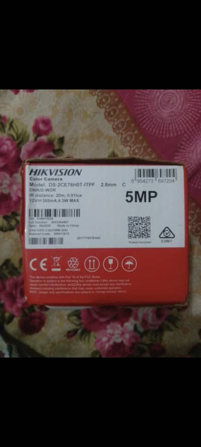5MP Color Camera (DS-2CE76H0T-ITPF) – Brand New Box Packed