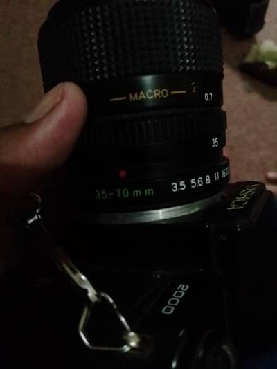 Yashica FX-3 Super 2000 Film Camera + 35-70mm Lens