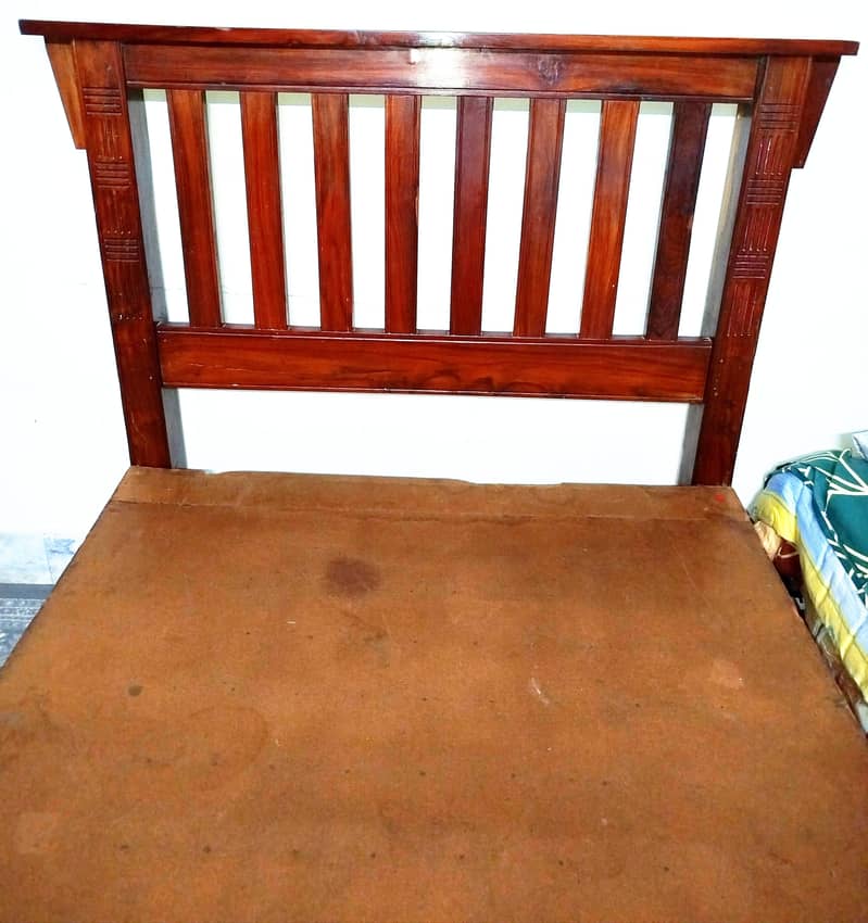 King Bed Set, , Single Bed & Dressing Table - Solid Shesham Wood 6
