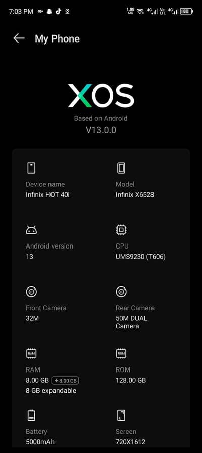 Infinix Hot 40i
