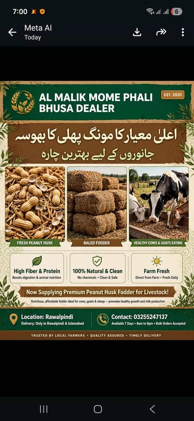 mome ka bhusa for sale 1000 pr tarora   plz read discription