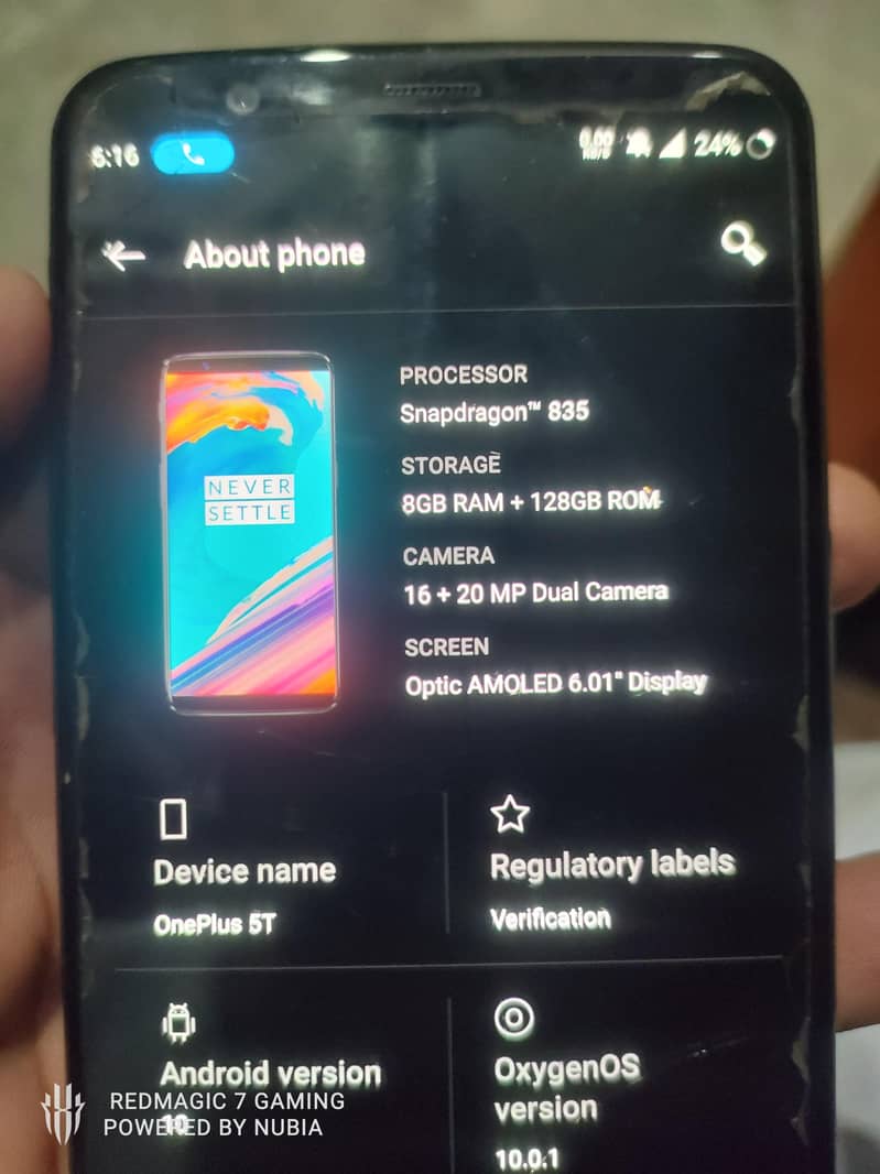 One Plus 5T 1