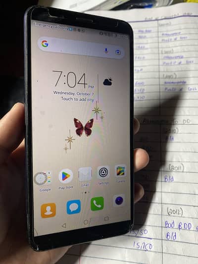 Huawei y7 prime 2018  with box