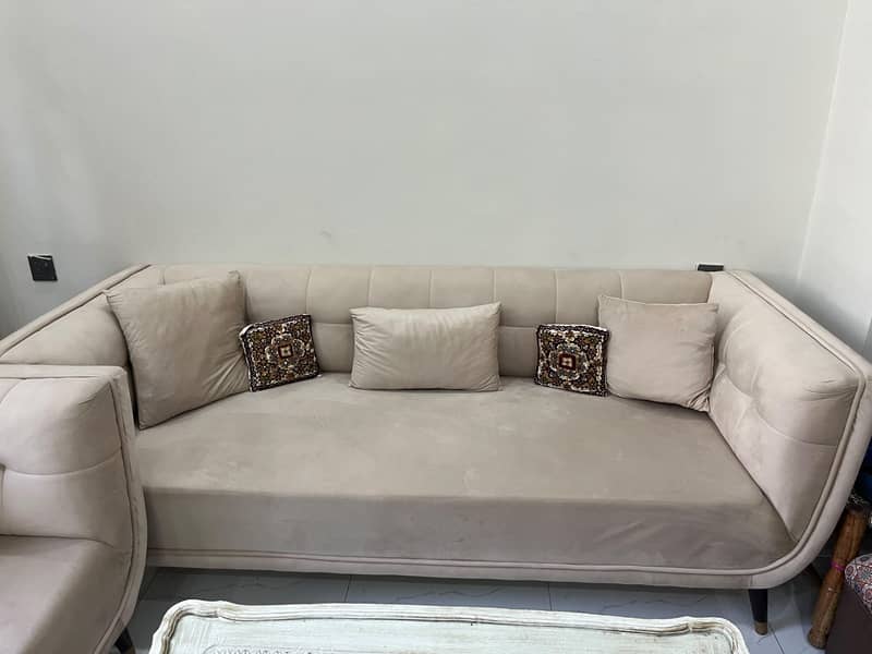 sofa set(3+3+1) center table. . nesting table 5