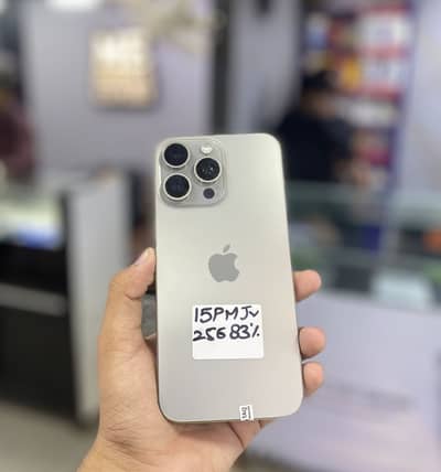APPLE IPHONE 15 PRO MAX 256 GB NON PTA NATURAL TITANIUM