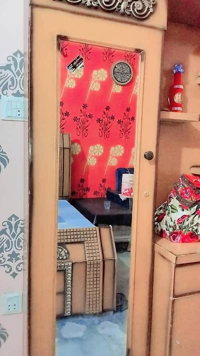 king size bed +2 side tables +5seater sofa +dressing