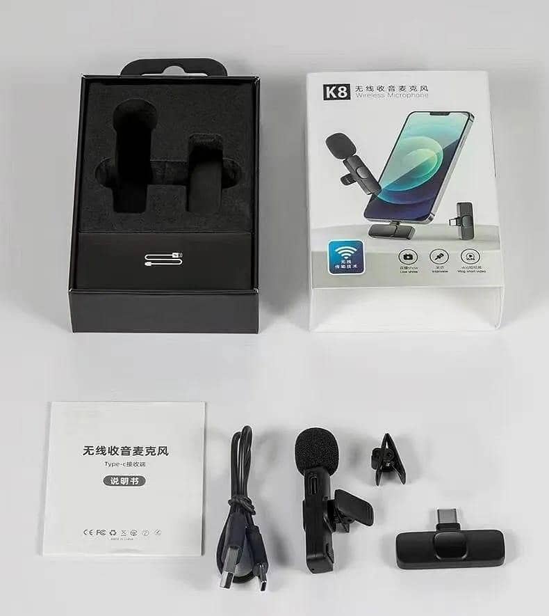 k8 Wireless Microphone 0