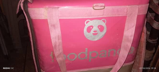 food panda bag