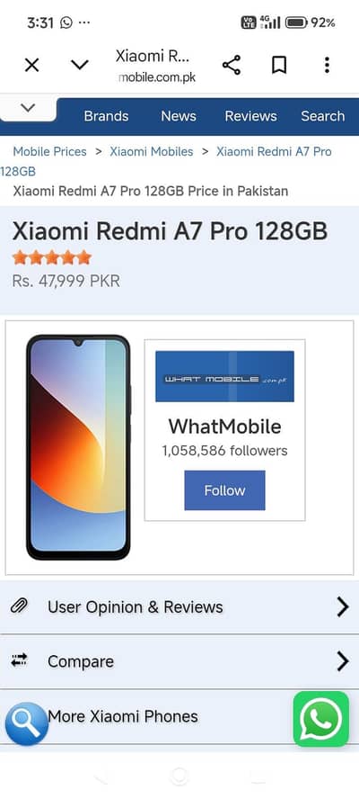 redmi A7 Pro 4 128