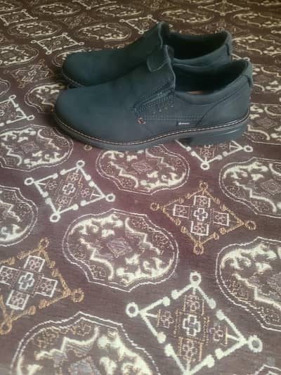 ECCO Men’s Black Leather Slip-On Shoes