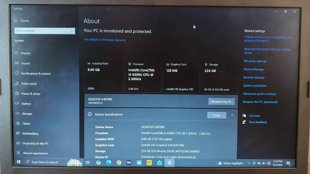Lenovo Thinkpad e560 2