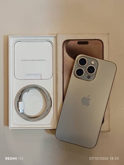 Apple iPhone 15 Pro Max 256 GB Dual Sim PTA