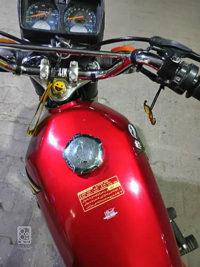 Honda cg 125 20/21 modal hai