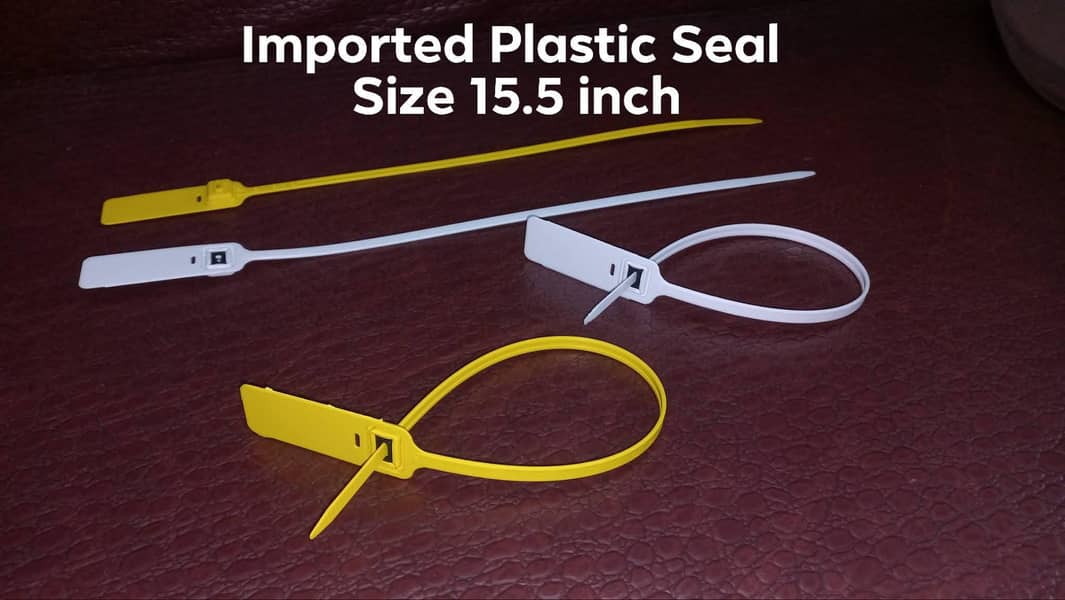 imported Plastic & Wire seals 1