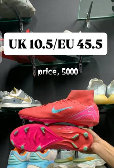 football shoes available