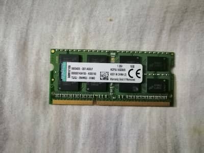 8GB DDR3 RAM Stick for Laptop