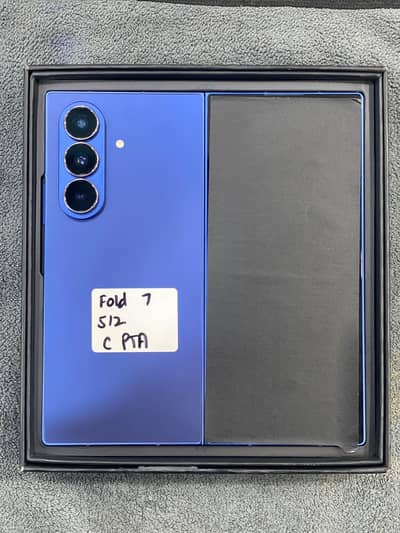 Samsung galaxy ZFold 7 Blue 512 gb vip pta Boxopen