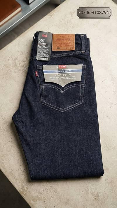 Original Levis Jeans 501 511 Men’s Premium Export Quality Denim Pant