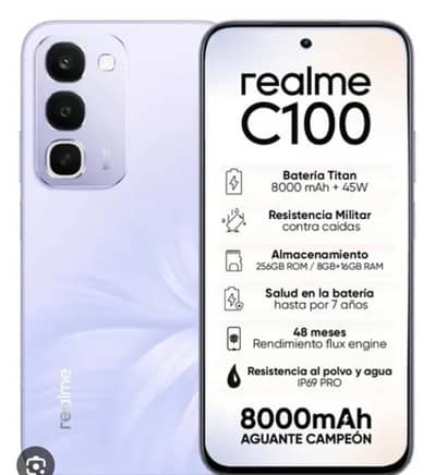 Realme C100 8 256