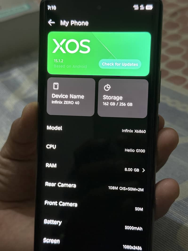 Infinix Zero 40 4