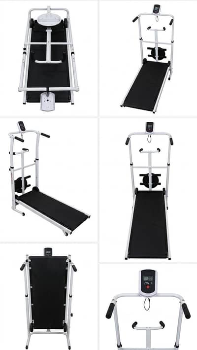 Like New Manual Folding Treadmill - Used Only 1 Day