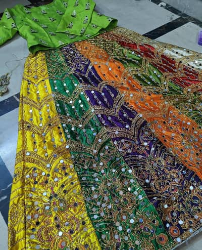 1 time wear lehnga choli