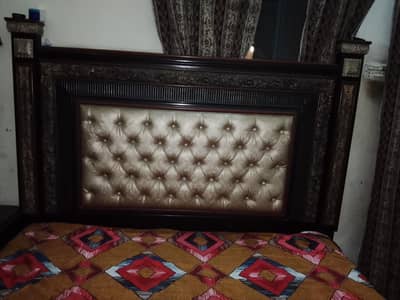 Bed set dersing showcase iron tabel